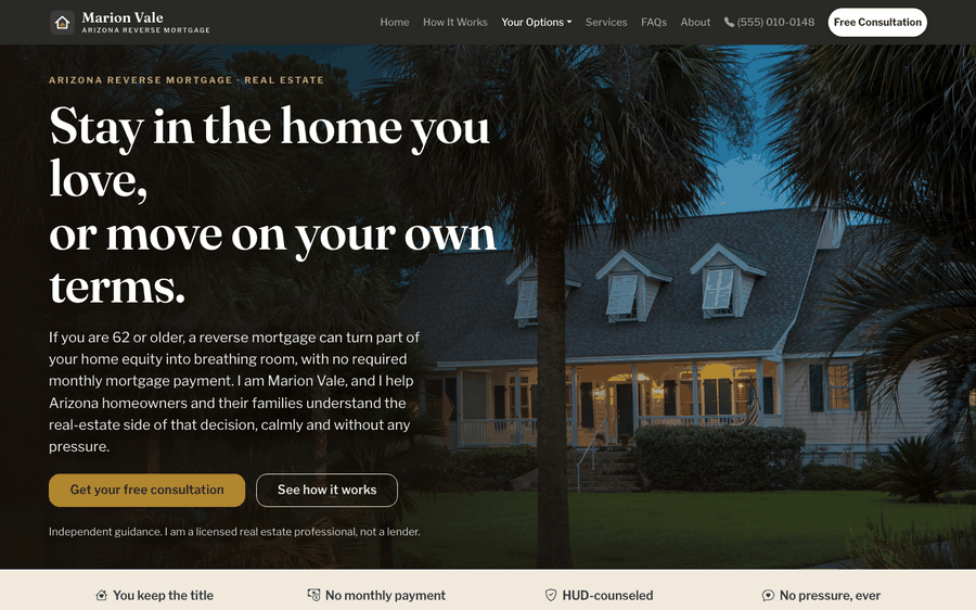 Reverse Mortgage V1 — Homestead