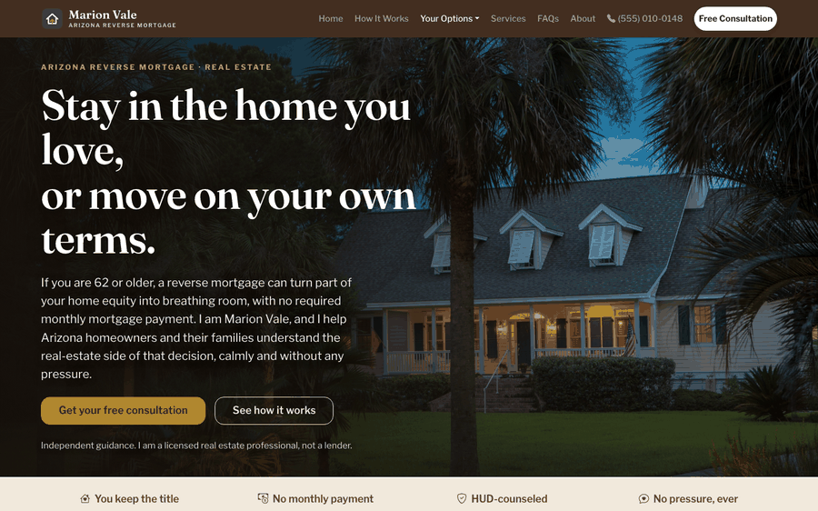 Reverse Mortgage V2 — Cornerstone