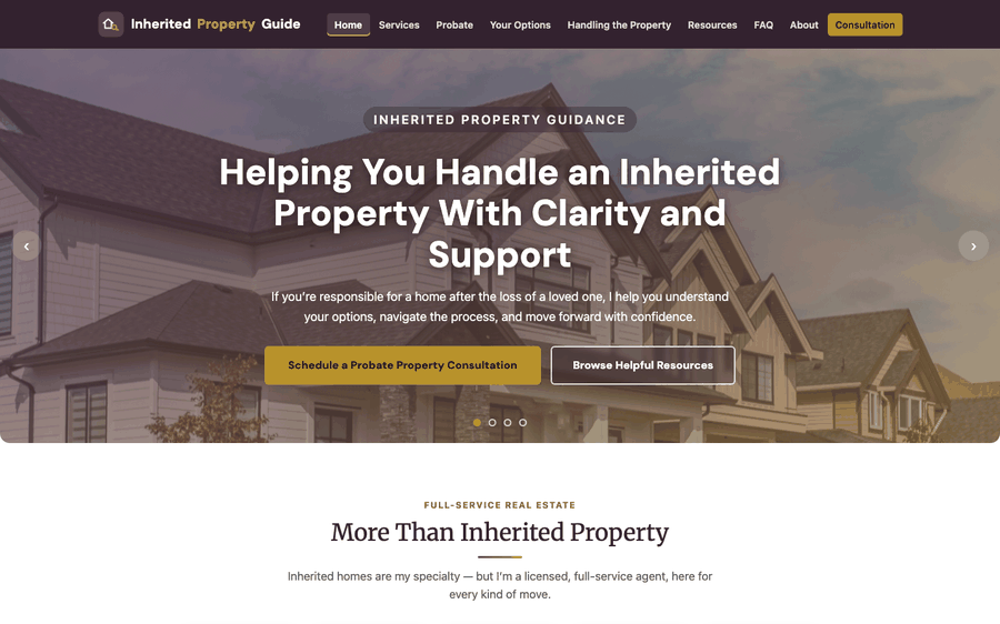 Probate — Inherited Property