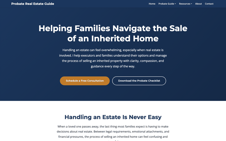 Probate Real Estate